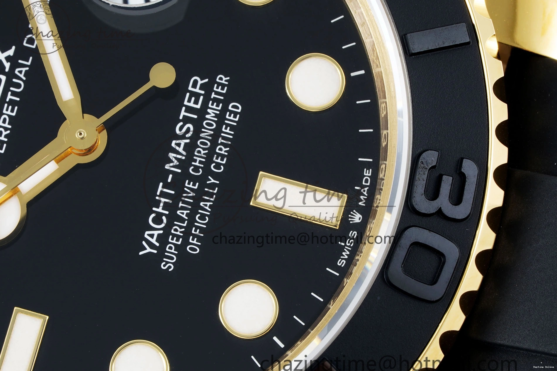 0211 Breathable Yacht-Master 42mm 226658 VSF 1:1 Best Edition 3D Black Ceramic Bezel on Black Rubber Strap VS 2097